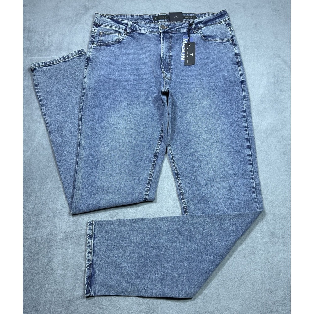 American Tall Jeans Mens 38x40 Mason Relaxed Fit Straight Stretch Denim NEW